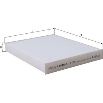 Ventilátor topení a klimatizace Filtr, vzduch v interiéru MAHLE LA 1226