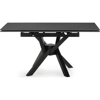 Nábytek Rozkládací jídelní stůl s přídavnou deskou s deskou z kamene 90x150 cm Arlene – Marckeric ID_1720998