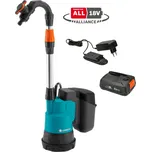 Aku čerpadlo do sudu Gardena 2000/2 18V P4A (včetně baterie a nabíječky) - SKLADEM !