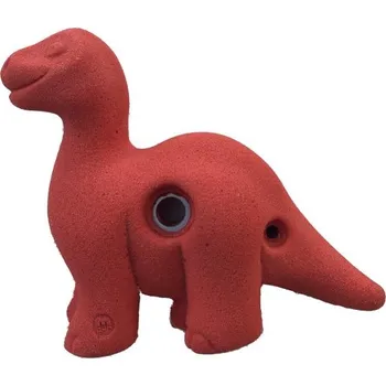 Lezecký doplněk Makak dětský chyt BRONTOSAURUS L, červená, L