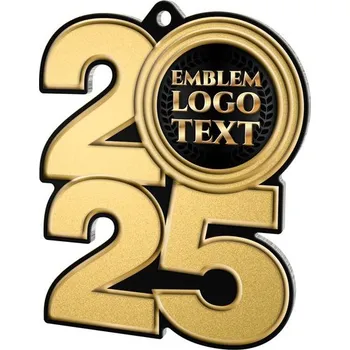 Poháry Bauer Kovová medaile ekoMDM2025 Zlatá