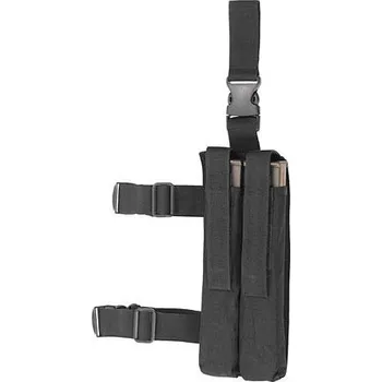 Airsoft 8FIELDS Nožní sumka na zásobníky P90 - Black [8FIELDS]