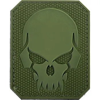 Nášivka Nášivka na suchý zip Pirateskull PVC 1