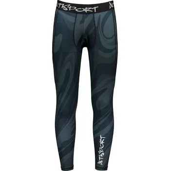 Dámské kalhoty Pánské sportovní legíny dlouhé premium ALTISPORT VOJ/ALM072LEG01 ČERNÁ S