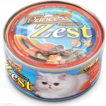 Krmivo pro kočku Princess Premium SADA Kuřecí tuňák Surimi 170g