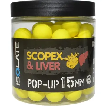 Boilies Boilies Shimano ISOLATE Pop - Up - Scopex & Liver Ø 12 mm