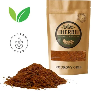 Koření Herbi Kouřový gril, 50 g – BBQ směs s kouřovým aroma na steaky a marinády