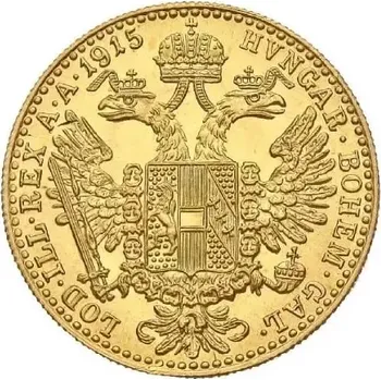 Münze Österreich Zlatá investiční mince 1 Dukát Františka Josefa I. | 1915 | Novoražba | Nové mince | 3,49 g