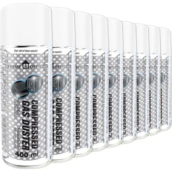 9x AABCOOLING STLAČENÝ VZDUCH 400ML - ČISTIČ PRACHU PRO VENTILÁTORY A RADIÁTORY