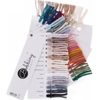 Vzorník Bobbiny šnůry - barevnice