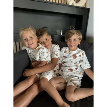 Dívčí pyžamo Krátké pyžamko vel. 2-4 roky Méďa