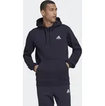 ADIDAS Mikina Essentials Fleece XL BÍLÁ|MODRÁ