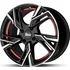 Alu kolo MAM RS5 Black Front Polish/Red Inside 7x16 5x100 ET38 63,4