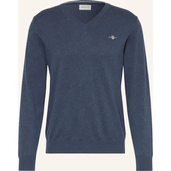 Pánský svetr Gant Pánský Svetr, modrá, 3XL