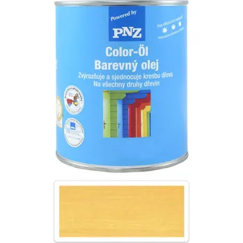 Olej na dřevo PNZ Barevný olej 750 ml