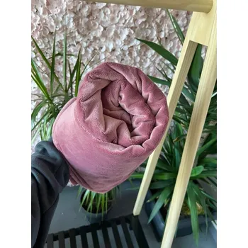 Dětská deka Mikroplyšová deka Velvet s antialergickou výplní Pivoňka