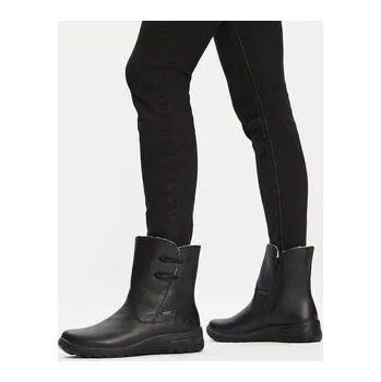 Dámské kozačky Polokozačky Rieker Z7172-00 Černá 36