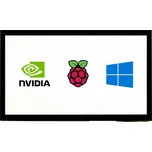 Waveshare 10,1" LCD (E) displej, 1024×600, HDMI, IPS, kapacitní