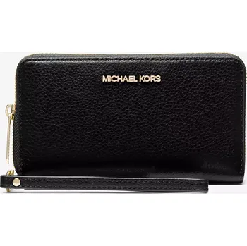 Peněženka MICHAEL KORS dámská velká, kožená peněženka Jet Set černá