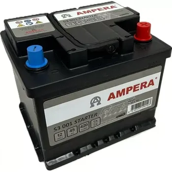 Autobaterie Autobaterie AMPERA S3 Starter 12V 45Ah 420A S3001