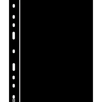 Obal pro sběratelský předmět Leuchtturm OPTIMA mezilisty černé (bal. 10 ks)