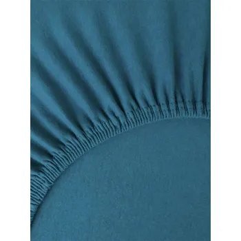 Prostěradlo Jersey prostěradlo Classic 140 x 200 cm - petrolejová