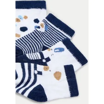 Kojenecké oblečení Dlouhé ponožky Mayoral 9862 Tmavomodrá 6M