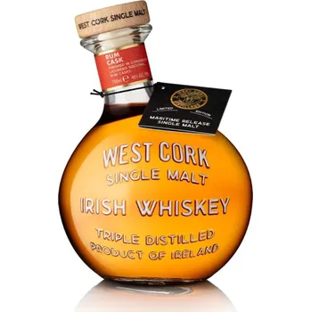 Rum West Cork Single Malt Maritime Rum Cask 46% 0,7l (holá lahev)