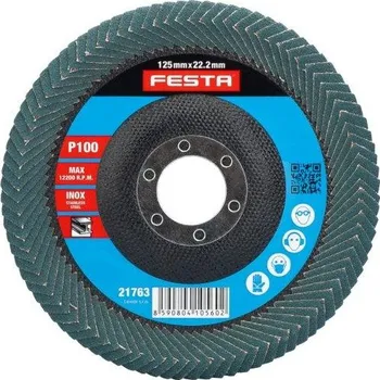 Brusný kotouč Kotouč lamelový 125mm P100 - oboustranný FESTA