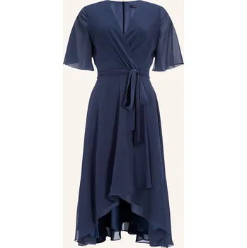 Dámské šaty Swing Dámské Koktejlové Šaty V Zavinovacím Vzhledu, tmavě...