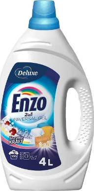 Deluxe Enzo Universal gel na praní bílého a barevného prádla XXL 100 Pracích cyklů