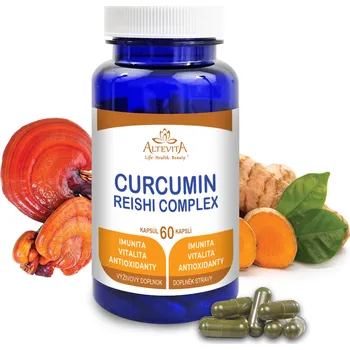 Speciální výživa Altevita Curcumin Reishi Complex 60ks