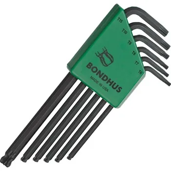 Klíč Sada torx L-klíčů 6ks T6-T15 LTX 6 Bondhus 11346