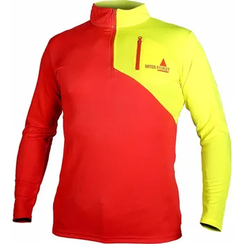 Pánské tričko INTERFORST CZ Funkční tričko IF dlouhý rukáv, červeno - žluté - XXXL