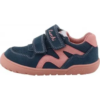 Dětská treková obuv Lurchi Dětská celoroční obuv 84L0013007 Jamin Barefoot old navy rose, 26