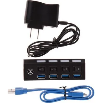 USB hub OSMC Napájecí 3.0 USB Hub se 4 porty