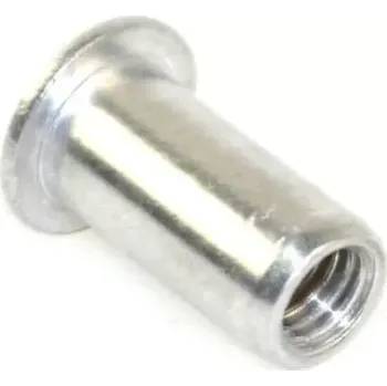 Vícerozsahová nýtovací matice hliníková s plochou hlavou M8 (HONSEL 10894080750-01)