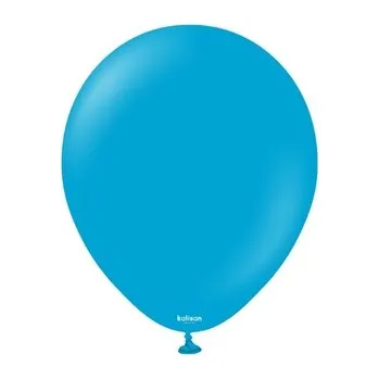 Balónek Balonky modré, Standard Caribbean Blue 30 cm/12", 100 ks