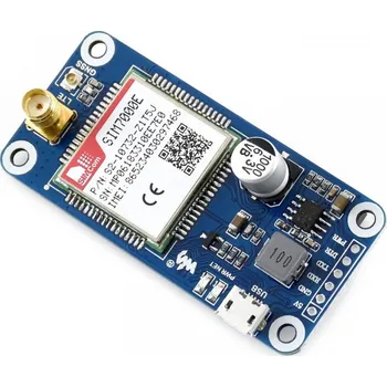 Elektronická stavebnice Waveshare SIM7000E NB-IoT / eMTC / EDGE / GPRS / GNSS HAT pro Raspberry Pi