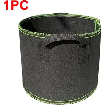 Mulčovací textilie Pěstební květináč z netkané textilie - 1 ks (7 velikostí) Barva: zelená, Velikost: 20x20 cm