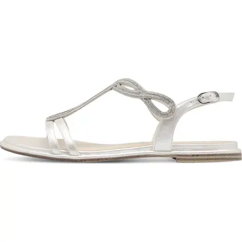 Dámské sandále Tamaris 1-28126-44-229 Dámské sandály stříbrné 39