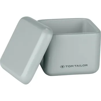 Světle zelený koupelnový organizér na vatové tampony z polyresinu Tom Tailor T-Rounded – Wenko ID_1740260
