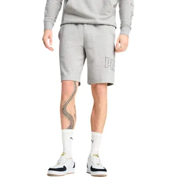 Pánské kraťasy Puma ESS Logo Lab Execution Shorts 10" TR M 68467004 - light gray heather M