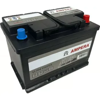 Autobaterie Autobaterie AMPERA S3 Starter 12V 74Ah 680A S3004