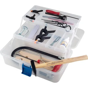 Sada nářadí Pebaro - sada dětského nářadí - v plastovém boxu, 35 dílů