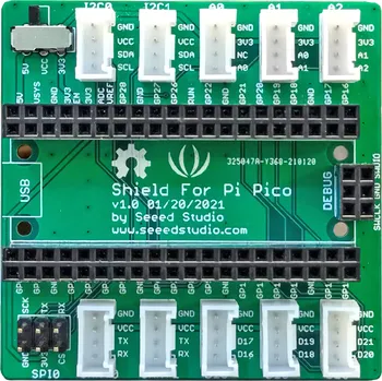 Vývojová deska Grove Shield pro RPi Pico v1.0