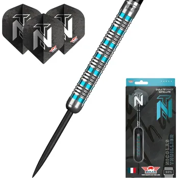 Šipka Bulls Benelux Šipky Steel Bull's Nicolas Thuillier 90% 21g