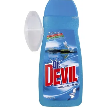 WC čistič Dr.Devil WC gel 400ml Aqua + závěs
