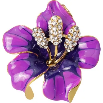 Brož Gaira® Brož Květ 313141, Barva fialová