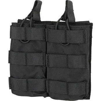 Sportovní střelba 8FIELDS Otevřená dvojitá sumka na zásobníky 5.56 - Black [8FIELDS]